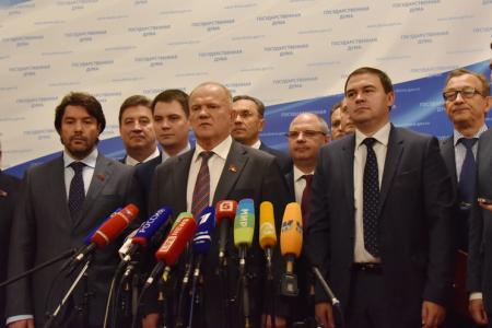 Г.А. Зюганов: Надеюсь, что Госдума проявит волю, характер и разум, чтобы ответить на вызовы времени 