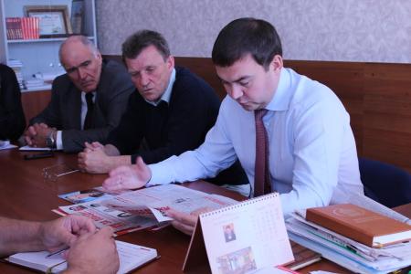 Ю.В. Афонин с рабочим визитом посетил Белгородскую область
