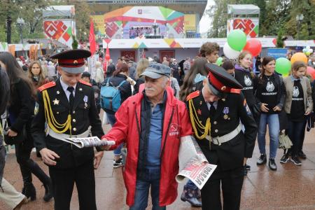 «Правда» и «Правда Москвы» на Фестивале столичной прессы в Москве