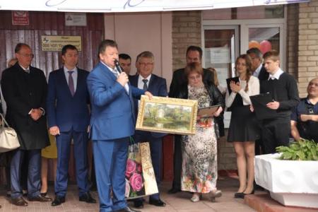 В.И.Кашин в День знаний посетил школы Люберецкого района Московской области