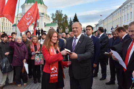 Видеорепортаж КПРФ.ТВ о визите Г.А.Зюганова в Нижний Новгород