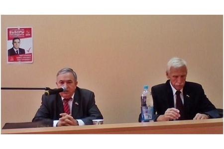 Татарстан. Кандидат на должность Президента Республики Хафиз Миргалимов встретился с избирателями г. Менделеевска