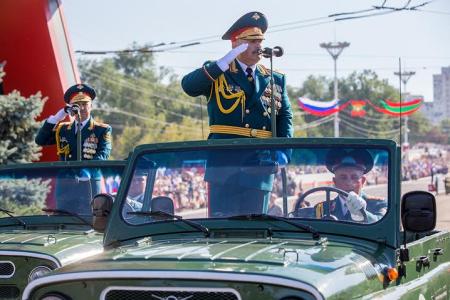 Казбек Тайсаев принял участие в праздничных мероприятиях, посвященных 25-летию образования Приднестровской Молдавской Республики