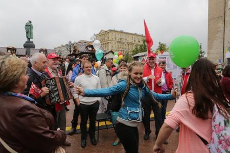 «Правда» и «Правда Москвы» на Фестивале столичной прессы в Москве