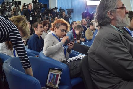 Г.А. Зюганов: "Мы намерены все сделать для того, чтобы страна могла проводить честные, демократические, нормальные выборы"