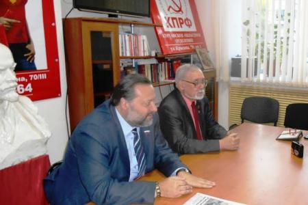 Секретарь ЦК КПРФ П.С. Дорохин посетил Курганскую область