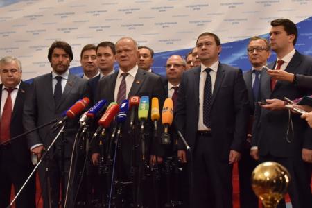 Г.А. Зюганов: Надеюсь, что Госдума проявит волю, характер и разум, чтобы ответить на вызовы времени 