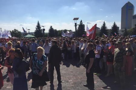 Депутат-коммунист В.И. Бессонов принял участие в мероприятиях в Донецке, посвященных Дню освобождения Донбасса от немецко-фашистских захватчиков