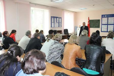 Кемеровская область. Кандидат в Губернаторы от КПРФ Виктор Шаламанов встретился с избирателями в Чебулинском районе