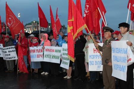 Протестующих в Марий Эл становится все больше
