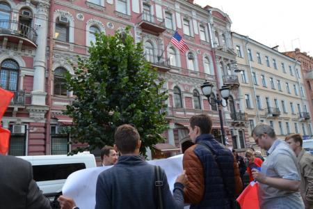 Санкт-Петербург. Ширится кампания солидарности с народом Северной Кореи