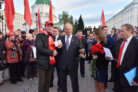 Видеорепортаж КПРФ.ТВ о визите Г.А.Зюганова в Нижний Новгород
