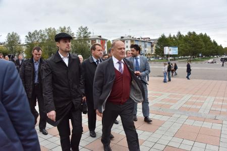 Г.А. Зюганов находится с рабочим визитом в Иркутской области