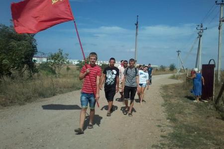 Беспокойные сердца юных крымчан. В Симферопольском районе Крыма прошёл республиканский комсомольский слёт