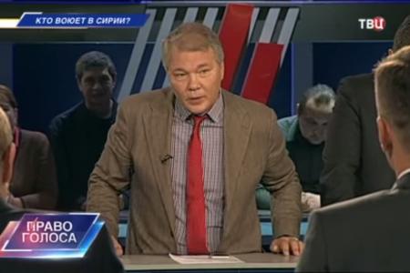 Л.И.Калашников принял участие в программе ТВЦ «Право голоса». Тема передачи: «Кто воюет в Сирии?»