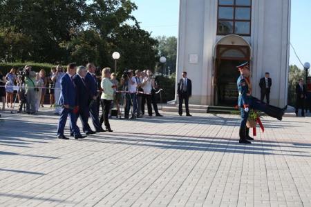 Казбек Тайсаев принял участие в праздничных мероприятиях, посвященных 25-летию образования Приднестровской Молдавской Республики
