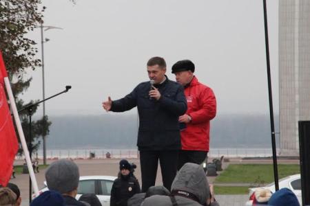 В Самаре прошел митинг в защиту трудящихся предприятий «АвтоВАЗагрегат» и «АвтоВАЗагрегат-пошив»