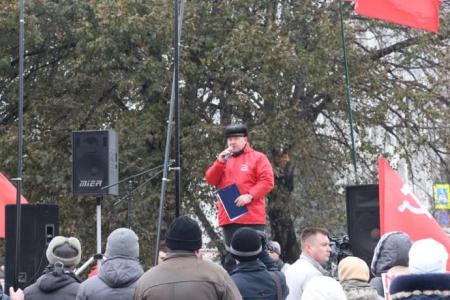 В Самаре прошел митинг в защиту трудящихся предприятий «АвтоВАЗагрегат» и «АвтоВАЗагрегат-пошив»