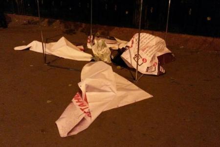 В Москве мигранты устроили бандитское нападение на пункт сбора подписей против поборов на капремонт