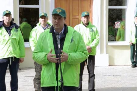 Олег Лебедев принял участие во Всероссийской акции «Живи, лес!» в Воронежской области