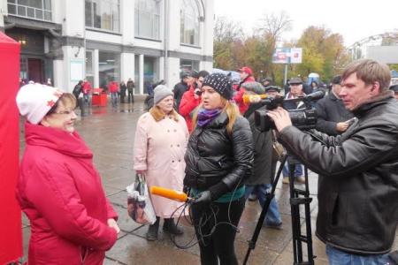 Ольга Алимова встретилась с саратовцами