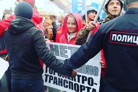 Саратовская полицейщина против активистов КПРФ