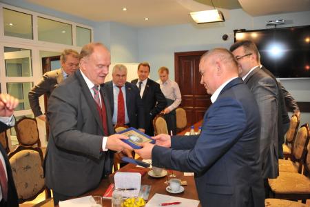 Продолжился рабочий визит Г.А. Зюганова в Город-герой Минск