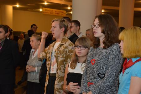 Г.А. Зюганов принял участие в торжественном вечере, посвященном 97-ой годовщине со дня основания Ленинского Комсомола