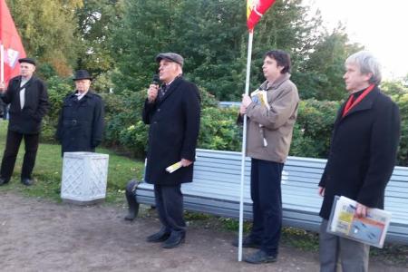 В Санкт-Петербурге прошел массовый митинг солидарности с сирийским народом