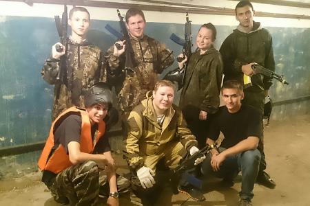 Удмуртская Республика. В Ижевске создана комсомольская страйкобольная команда