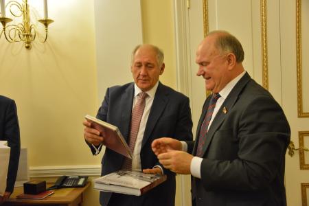 Г.А. Зюганов находится с рабочим визитом в Санкт-Петербурге