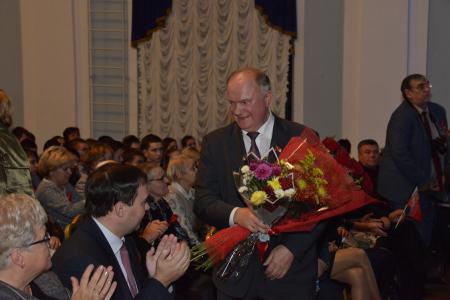 Г.А. Зюганов находится с рабочим визитом в Санкт-Петербурге