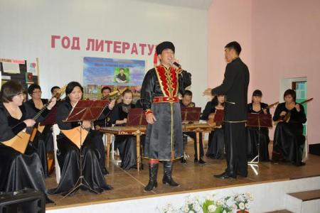 Республика Калмыкия. Творческий вечер в селе Вознесеновка