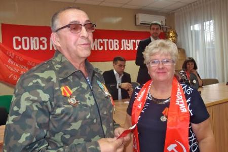 Налажены контакты коммунистов Ленинградской области и Луганской Народной Республики