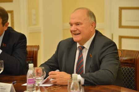 Г.А. Зюганов находится с рабочим визитом в Санкт-Петербурге