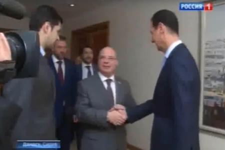 Встреча российских парламентариев с Башаром Асадом