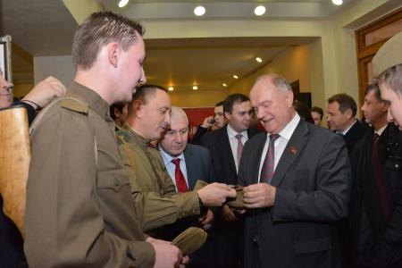 Г.А. Зюганов находится с рабочим визитом в Санкт-Петербурге