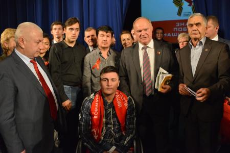 Г.А. Зюганов находится с рабочим визитом в Санкт-Петербурге