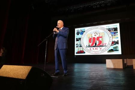 К.К. Тайсаев поздравил Северо-Осетинский Государственный Университет с 95-летним юбилеем