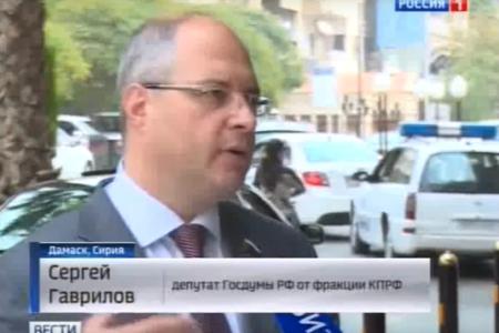 Встреча российских парламентариев с Башаром Асадом