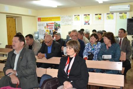 В Элисте прошел Пленум Калмыцкого рескома КПРФ