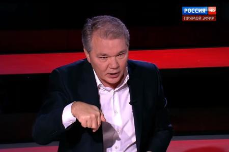 Депутат-коммунист Л.И.Калашников принял участие в программе "Вечер с Владимиром Соловьевым" на ТВ "Россия 1"