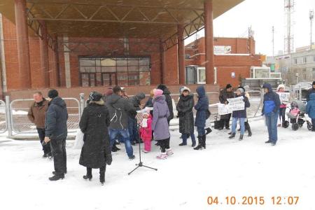 Ямало-Ненецкий автономный округ. В городе Новый Уренгой состоялся митинг за предоставление права на жильё