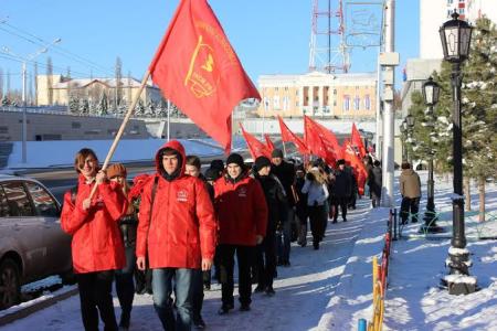 В Уфе прошла Внеочередная Комсомольская Конференция и встреча двух поколений, посвященная 97 -летию Ленинского Комсомола