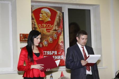 Воронежские коммунисты встретили 97-летие со Дня рождения комсомола