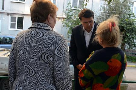 О.А. Лебедев встретился с жителями Тулы на общегородском Празднике двора