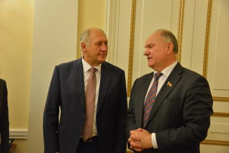 Г.А. Зюганов находится с рабочим визитом в Санкт-Петербурге