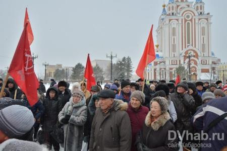 В Хабаровске состоялся митинг за отставку краевого руководства 