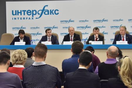Г.А. Зюганов: «Развивать, а не воровать! Строить, а не растаскивать!»
