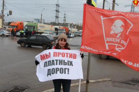 Протест дальнобойщиков в Самаре